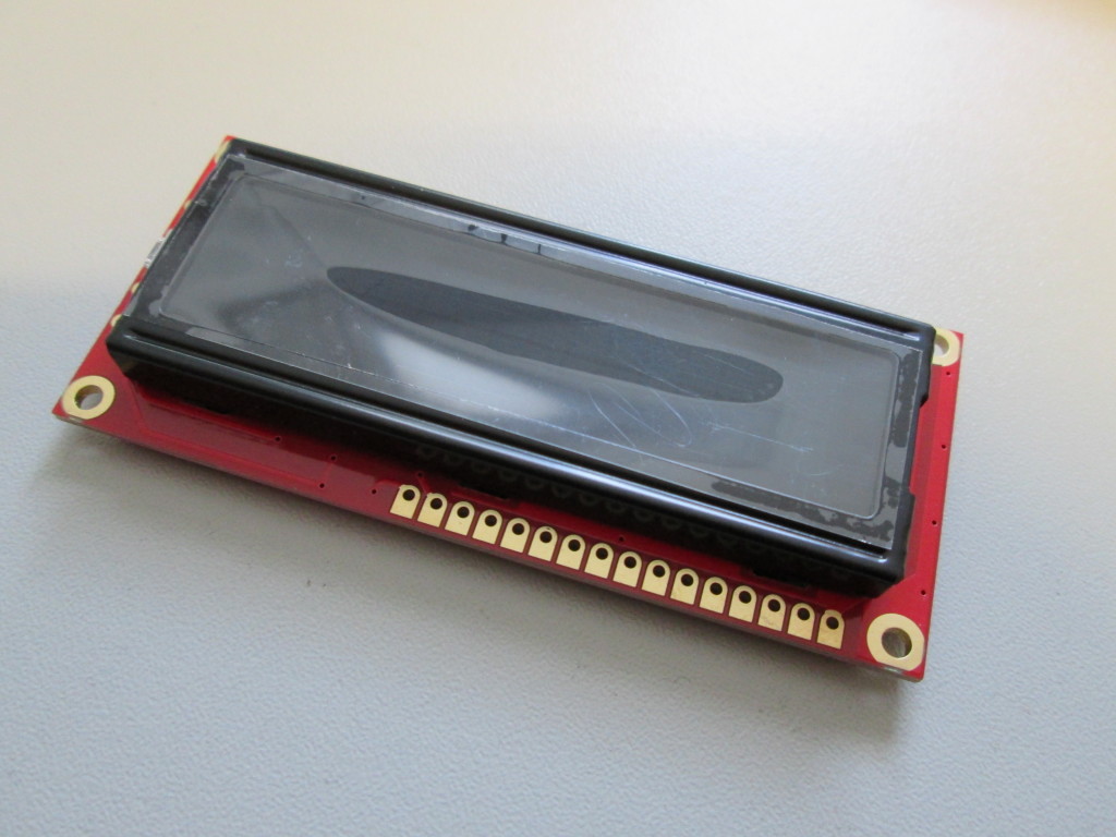 LCD with normal Hitach Interface for new Peacock.